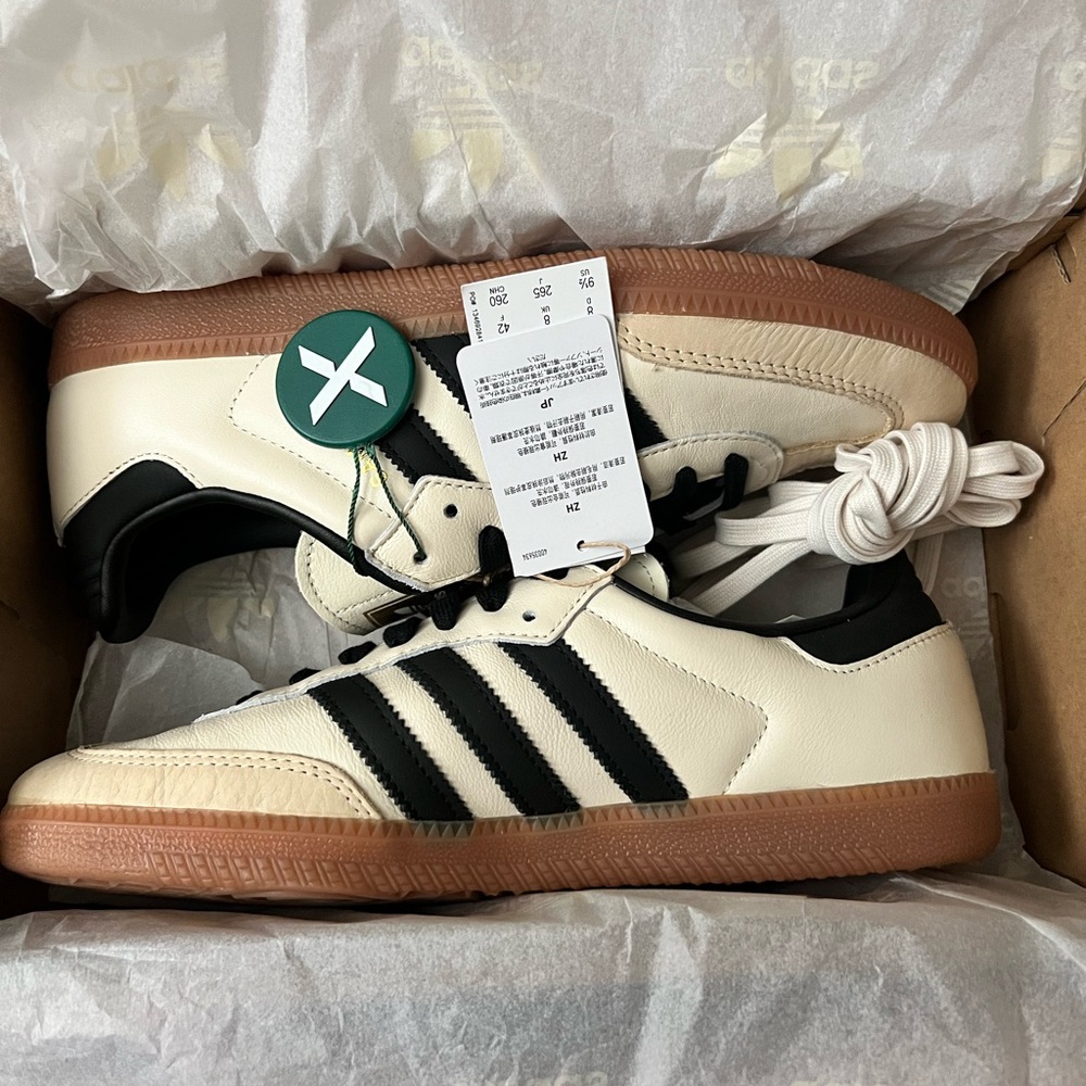 COPY - Adidas Samba OG Cream White Sand Strata’ (WOMENS)